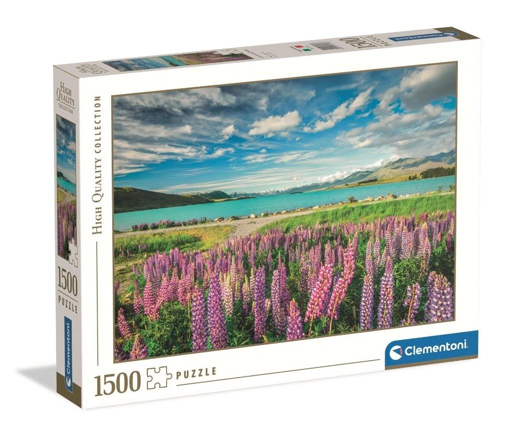 Clementoni Palapeli 1500 HQ Lupins At Lake Tekapo