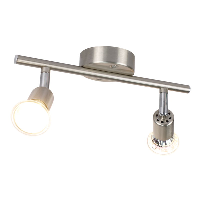 NETTLIFE säädettävä LED - kattospotti GU10 2 liekkisäädettävää teollisuuskäyttöön tarkoitettua olohuoneen kattospottia