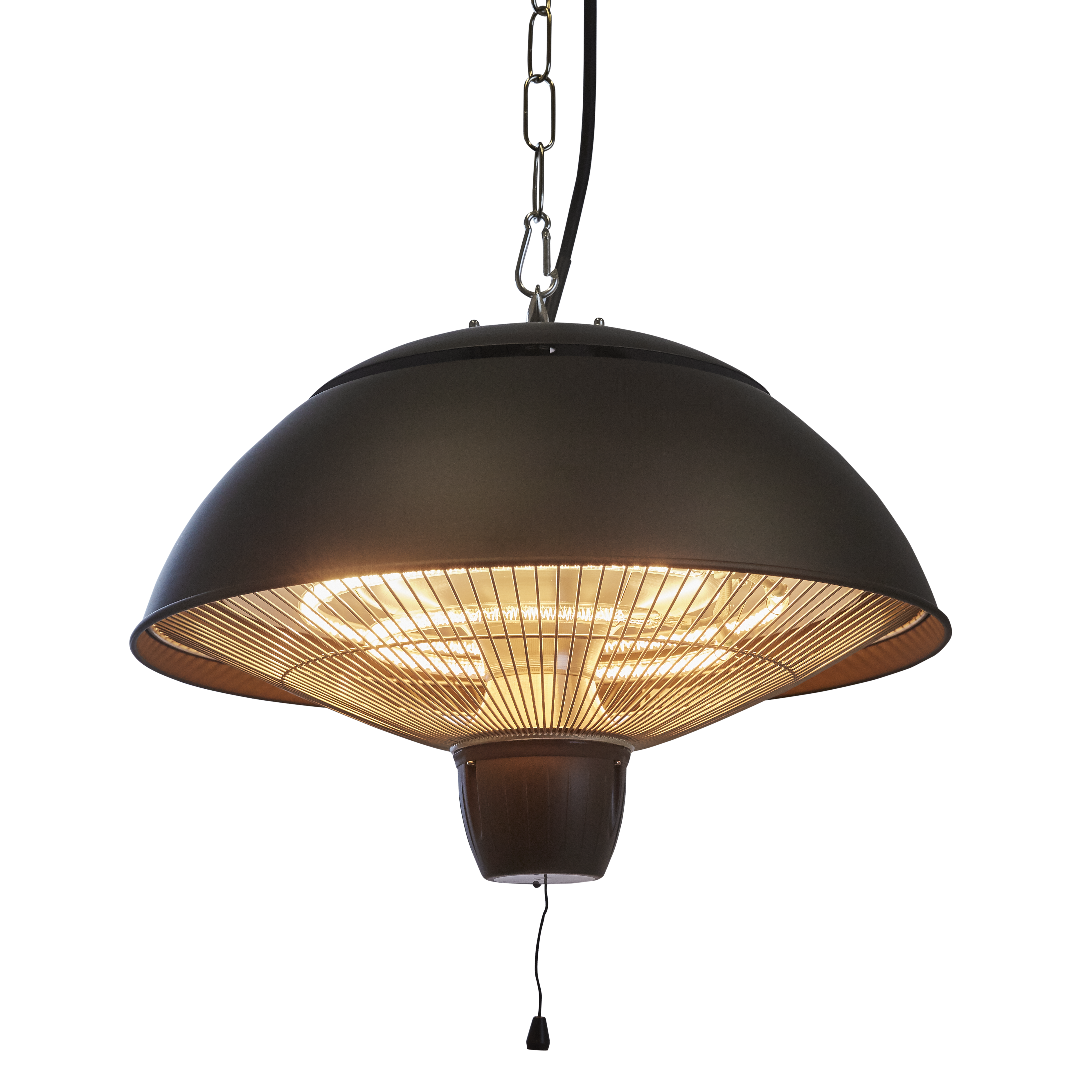 Terassilämmitin, ripustettava malli, musta 600/1500 W HA HORTUS