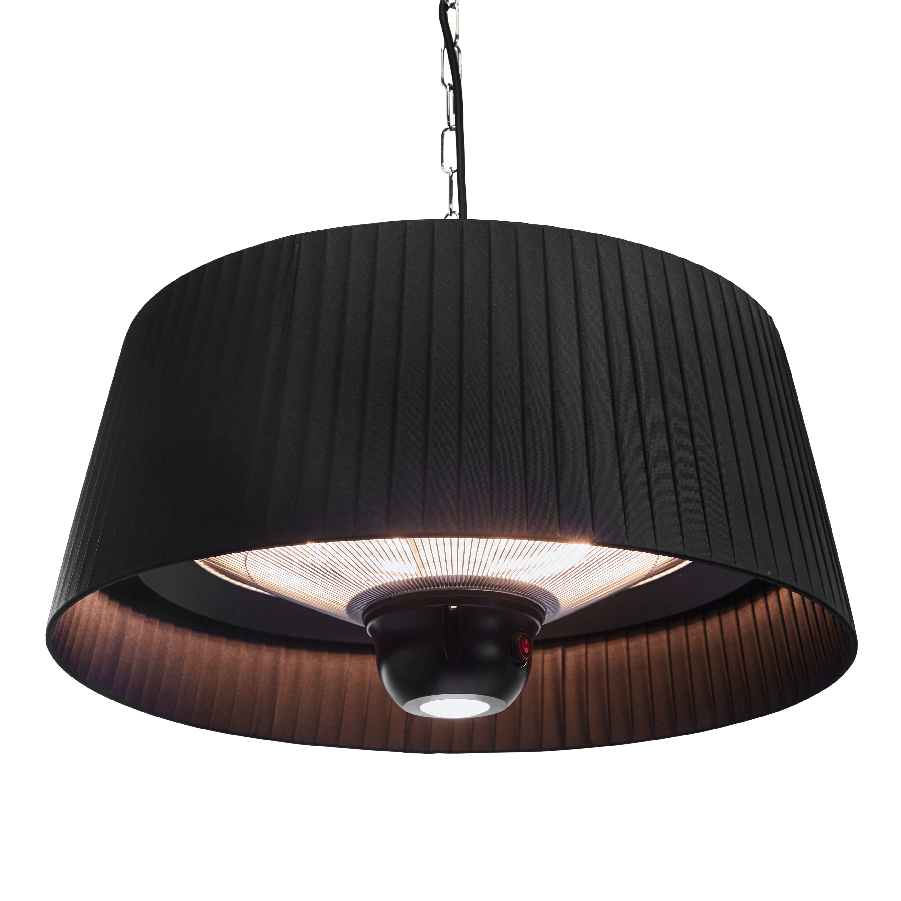 Terassilämmitin, ripustettava malli 'varjostin' 800/1000/1800 W HA HORTUS