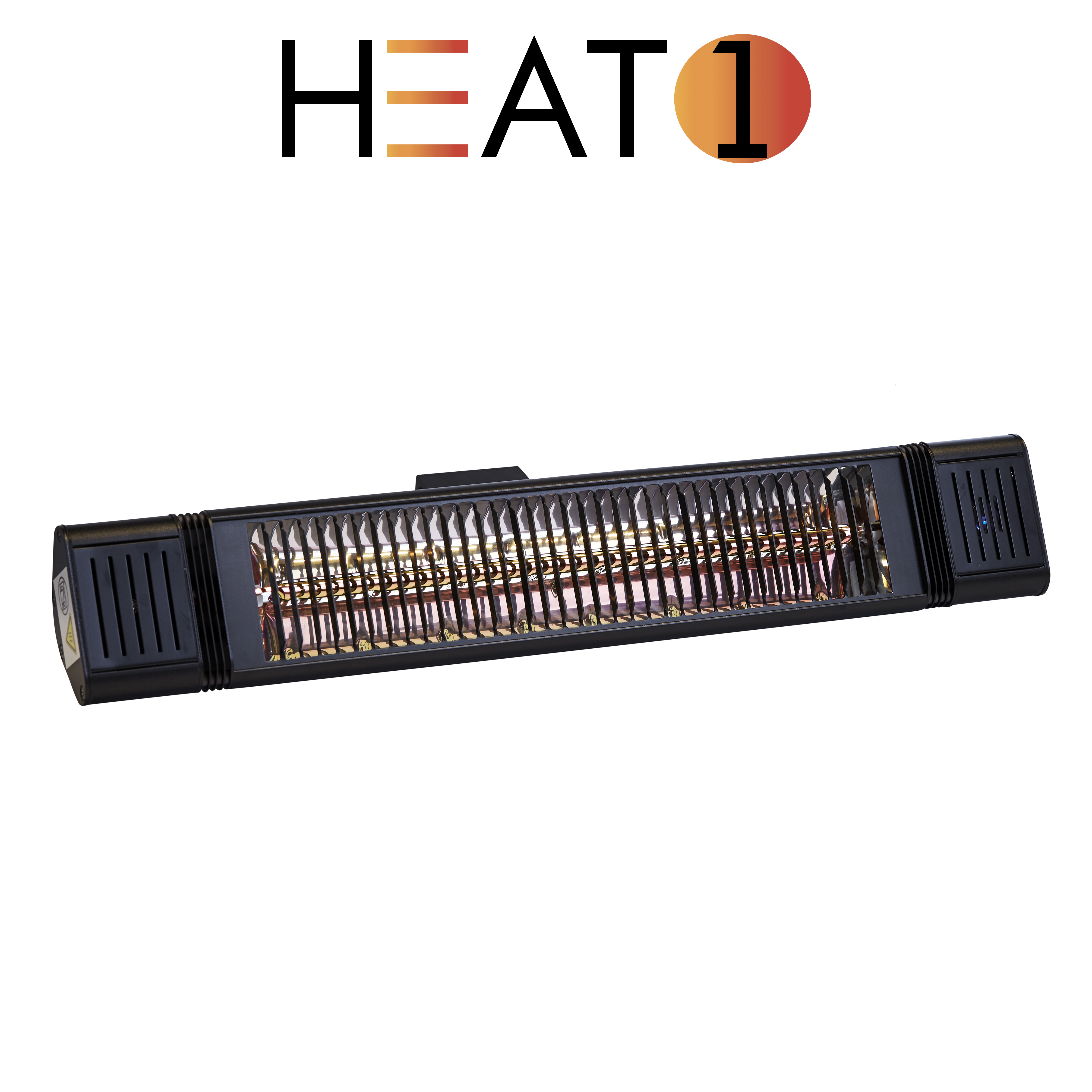 TerassilämmitinECO Plus-line 2000 W, musta HEAT1