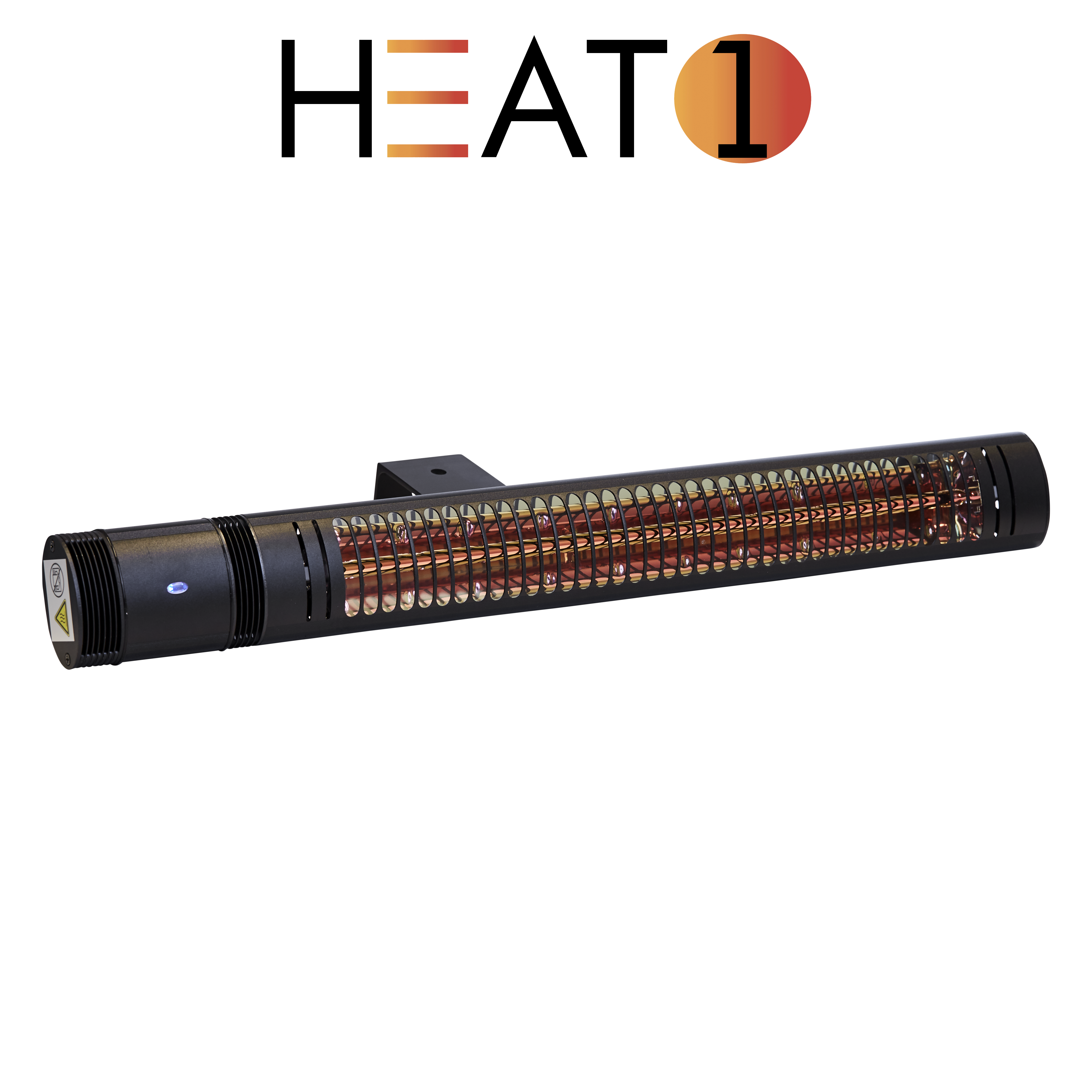 Terassilämmitin ECO High-line 2000 W, musta HEAT1