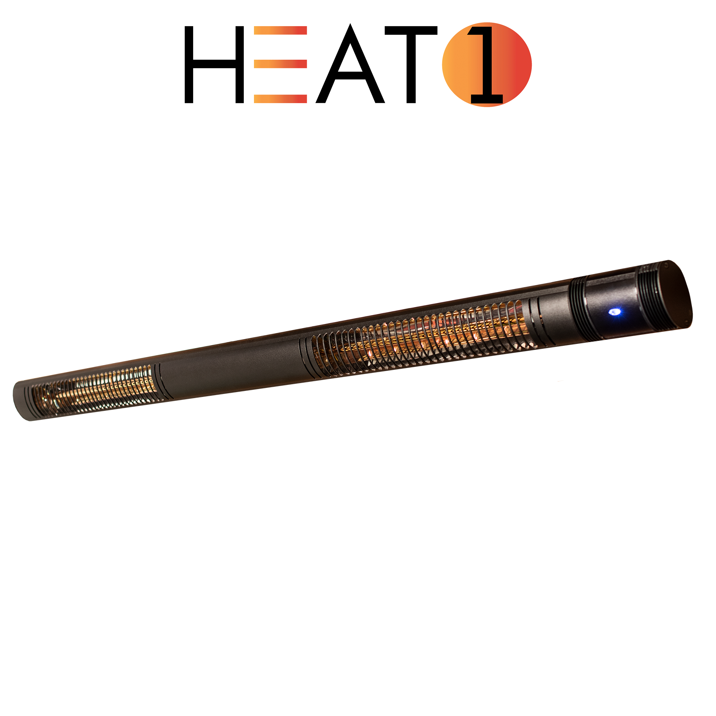 Terassilämmitin ECO high-line 2 x 1500 W, musta HEAT1