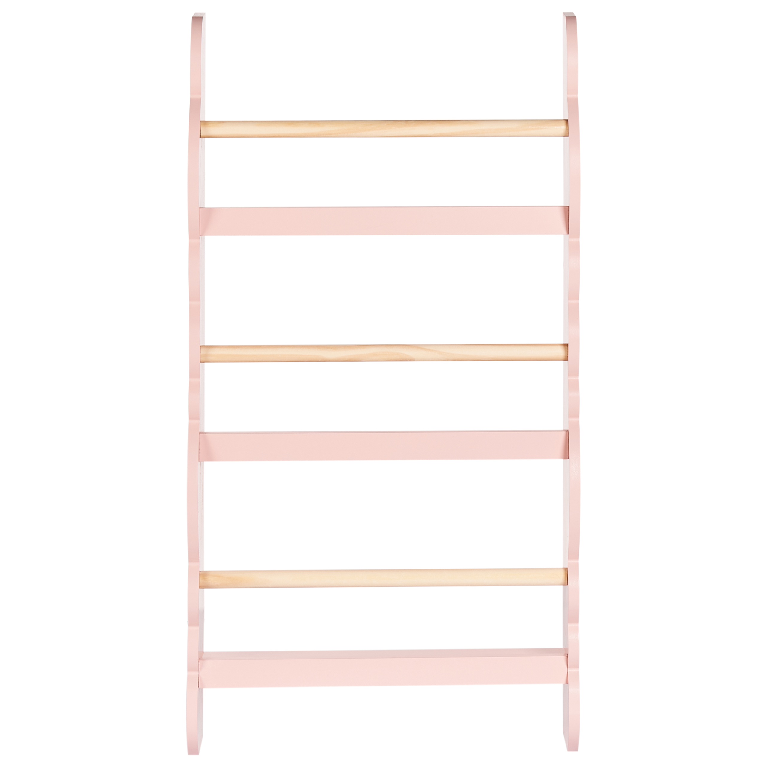 Seinähylly RIGOLET 80 cm Pastellipinkki