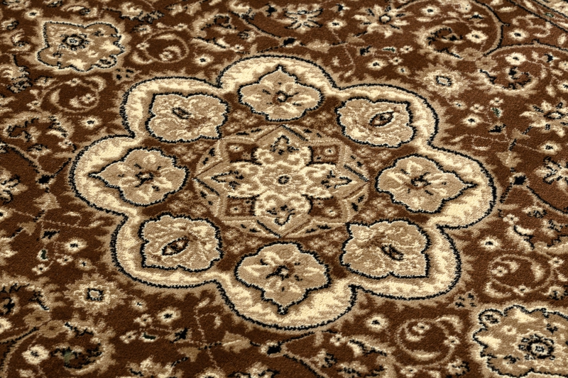 Matto ROYAL ADR soikea suunnittelu 521 ruskea 150x250 cm