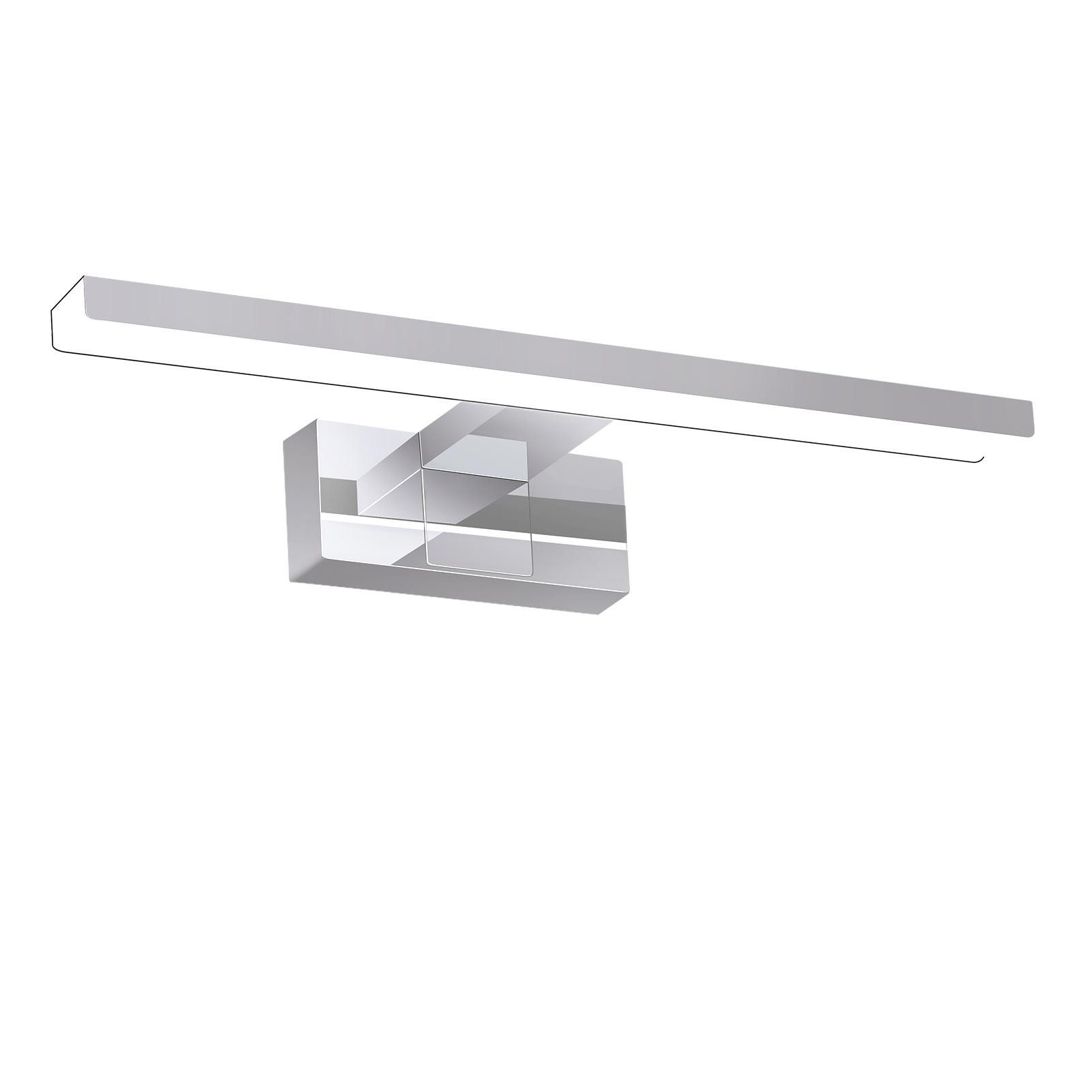 NETTLIFE LED-peilivalaisin,8W,ja,neutraalin,valkoinen,ja,4000K,moderni,kromi,40cm