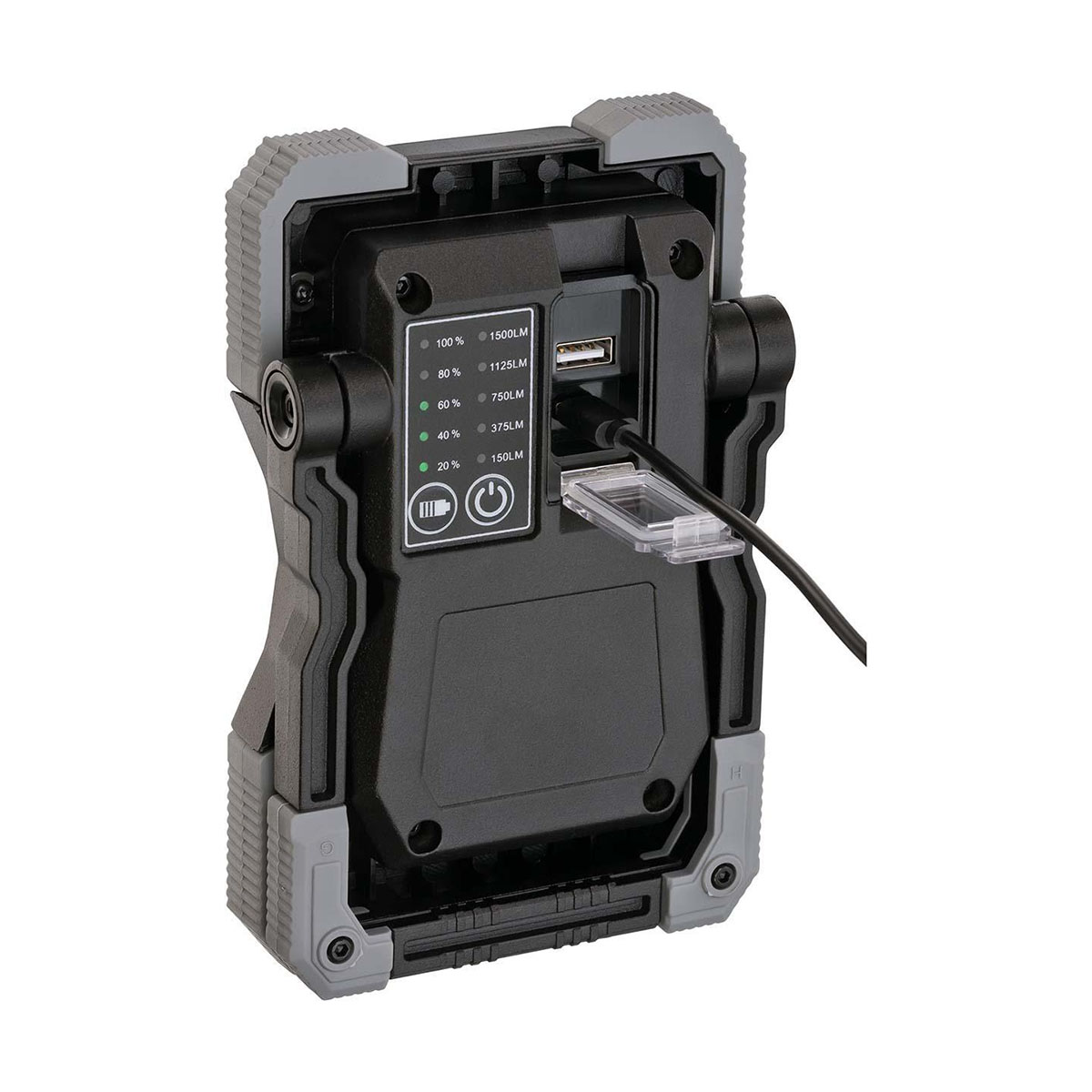 LED Projektori Valaisin 15W 1500lm IPX6 Rufus 1500 MA Powerbank