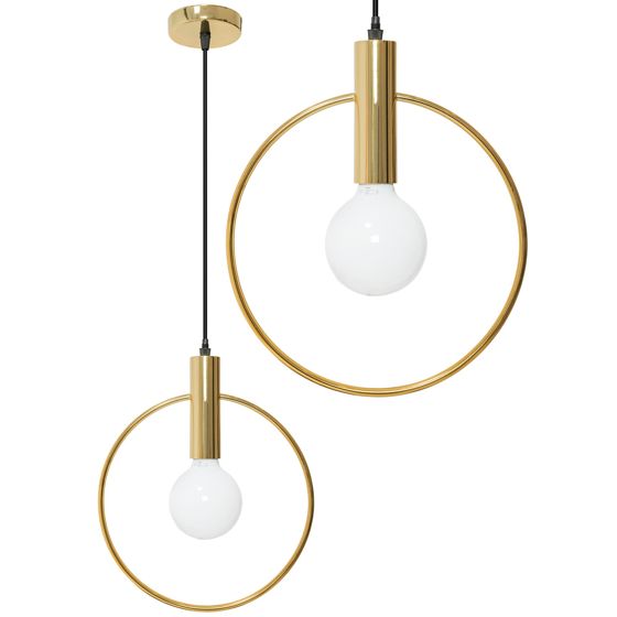TOOLIGHT riippuva kattovalaisin APP485-1CP kulta, 35x28x60cm