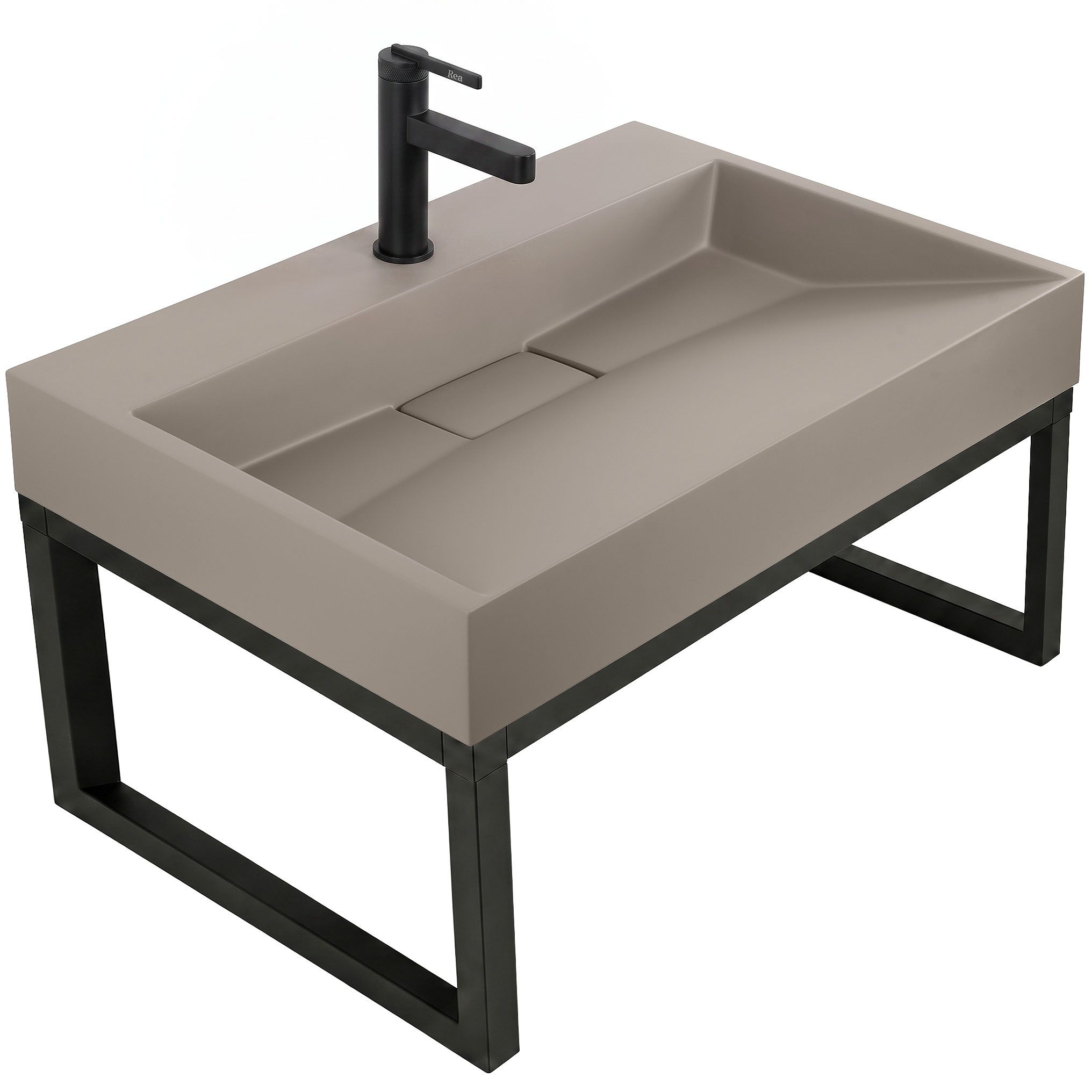 REA komposiittiallas GOYA beige, 70x46x14cm