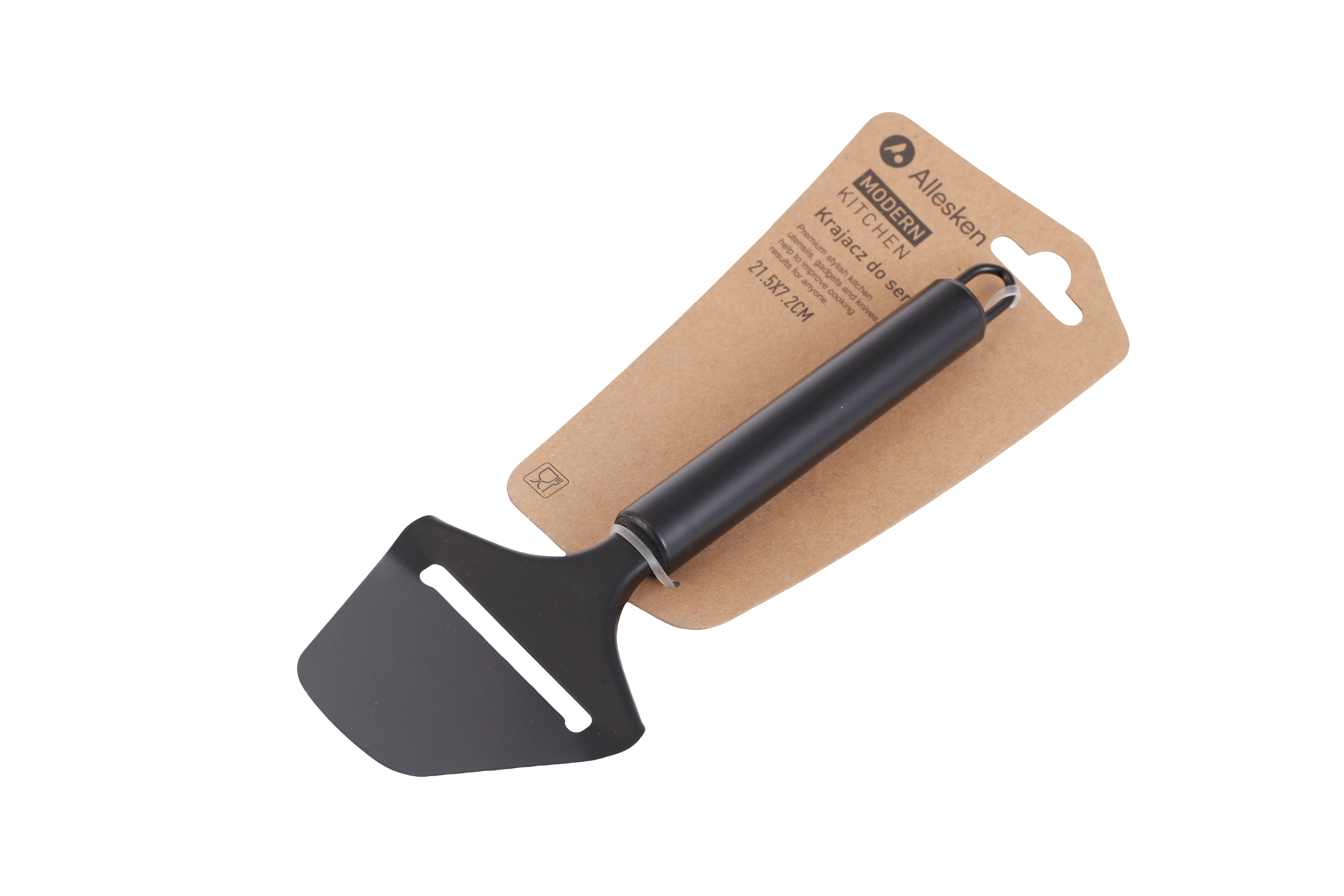 Juustohöylä ruostumaton teräs Modern Kitchen 21,5x7,2 cm musta 1 kpl