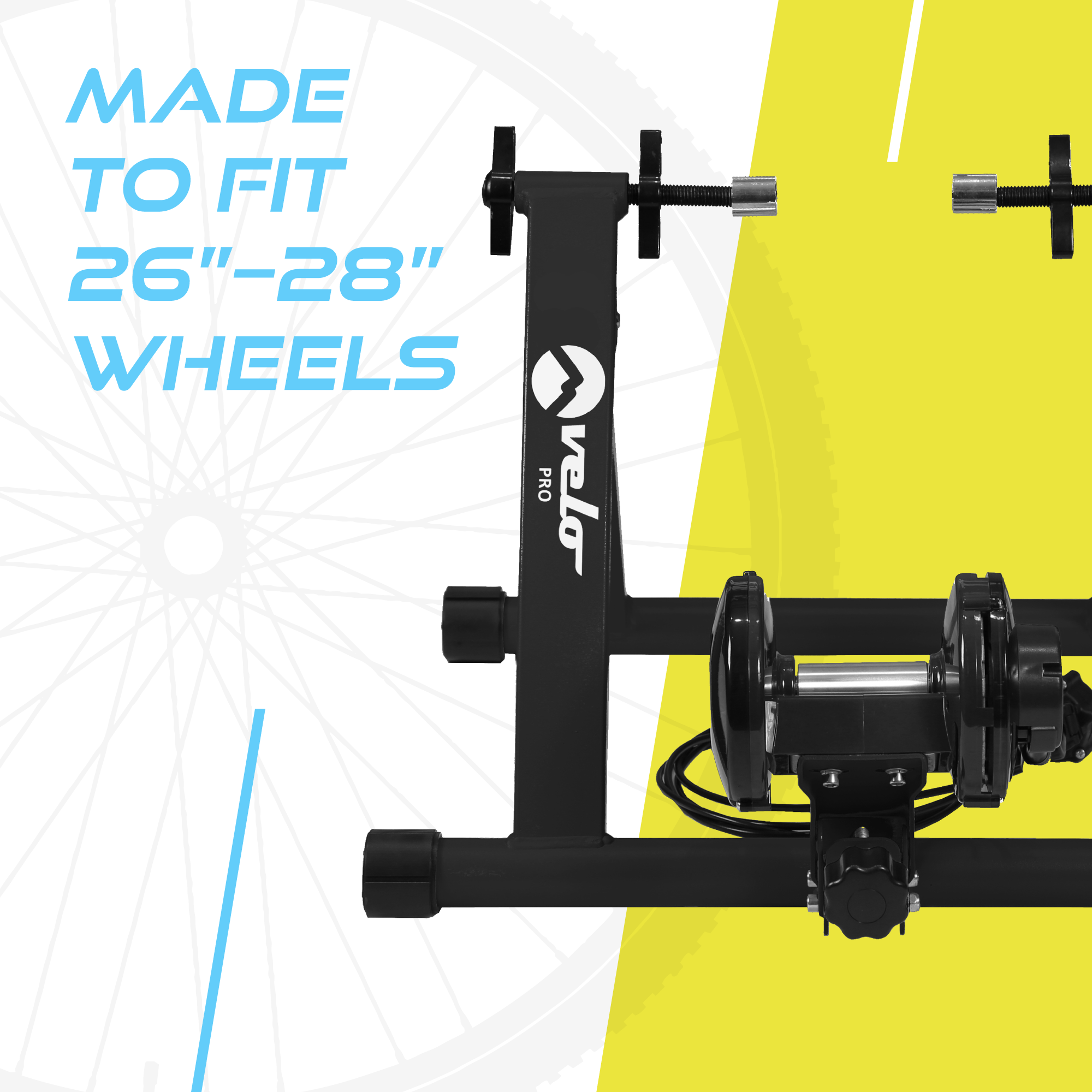 Turbo Trainer säädettävä vastus magneettinen sisäpyörä maastopyörät punainen