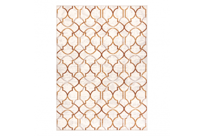 Matto Villa ANGEL 7905 / 52822 Ornamentti, art deco beige / kulta 80x150 cm