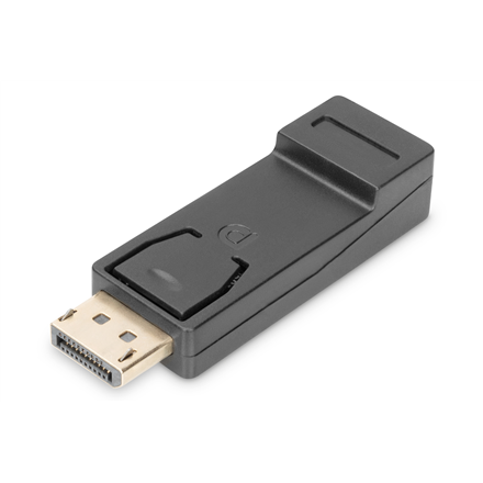 Digitus | naaras | 19-nastainen HDMI Type A | uros | 20-nastainen DisplayPort | musta