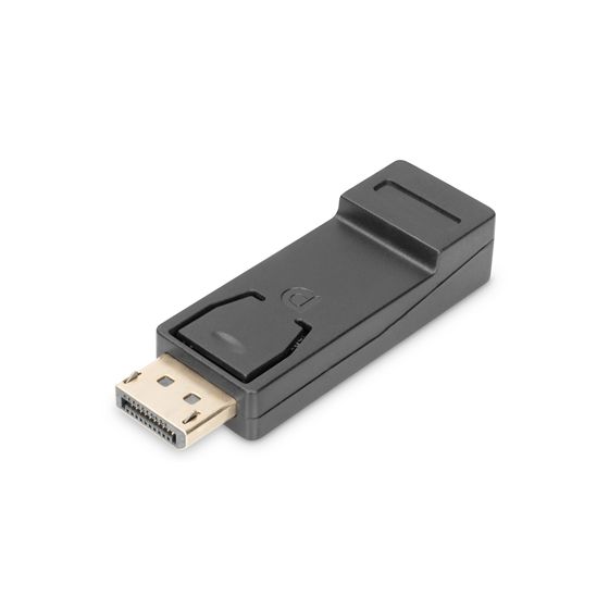 Digitus | naaras | 19-nastainen HDMI Type A | uros | 20-nastainen DisplayPort | musta