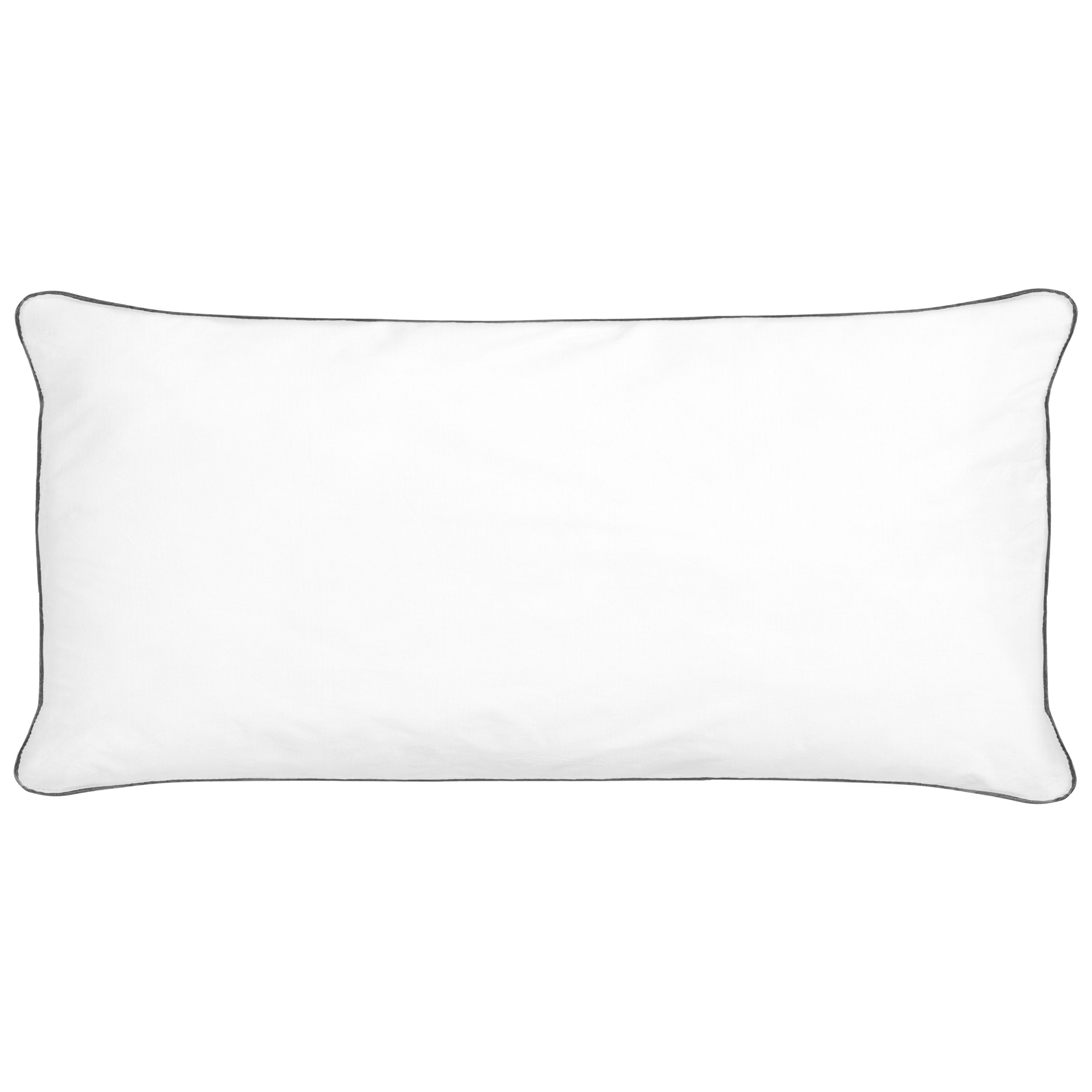 Tyynysetti 2 kpl PELISTER Korkea 40 x 80 cm Mikrokuitu Valkoinen