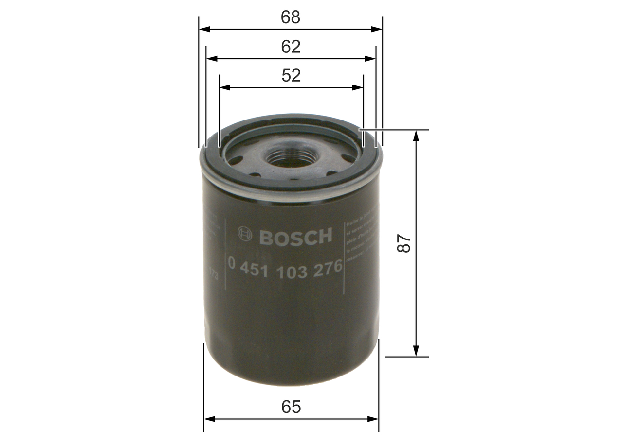 Bosch Öljynsuodatin 0451103276