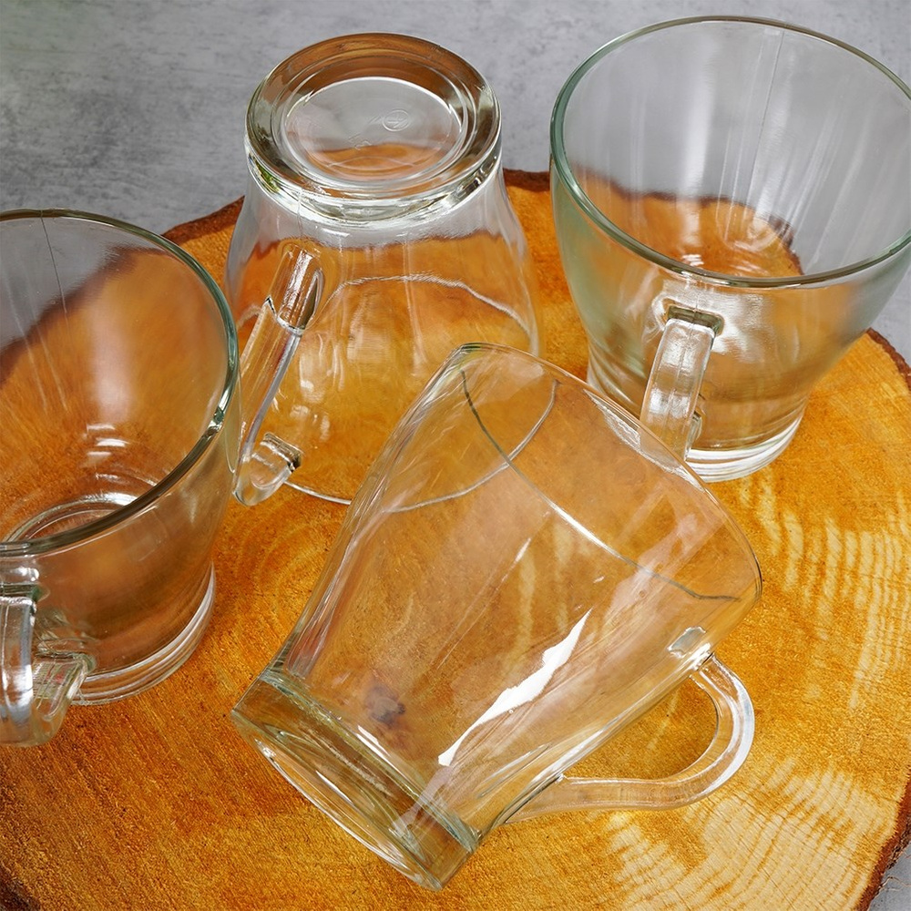 Kahvi- ja teelasit 280 ml 4 kpl.