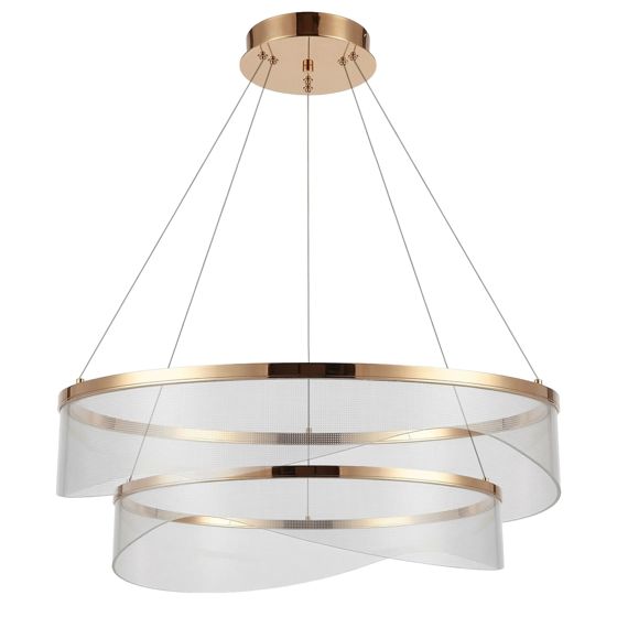 TOOLIGHT riippuvalaisin G146-2CP Kulta, 24x60x60cm