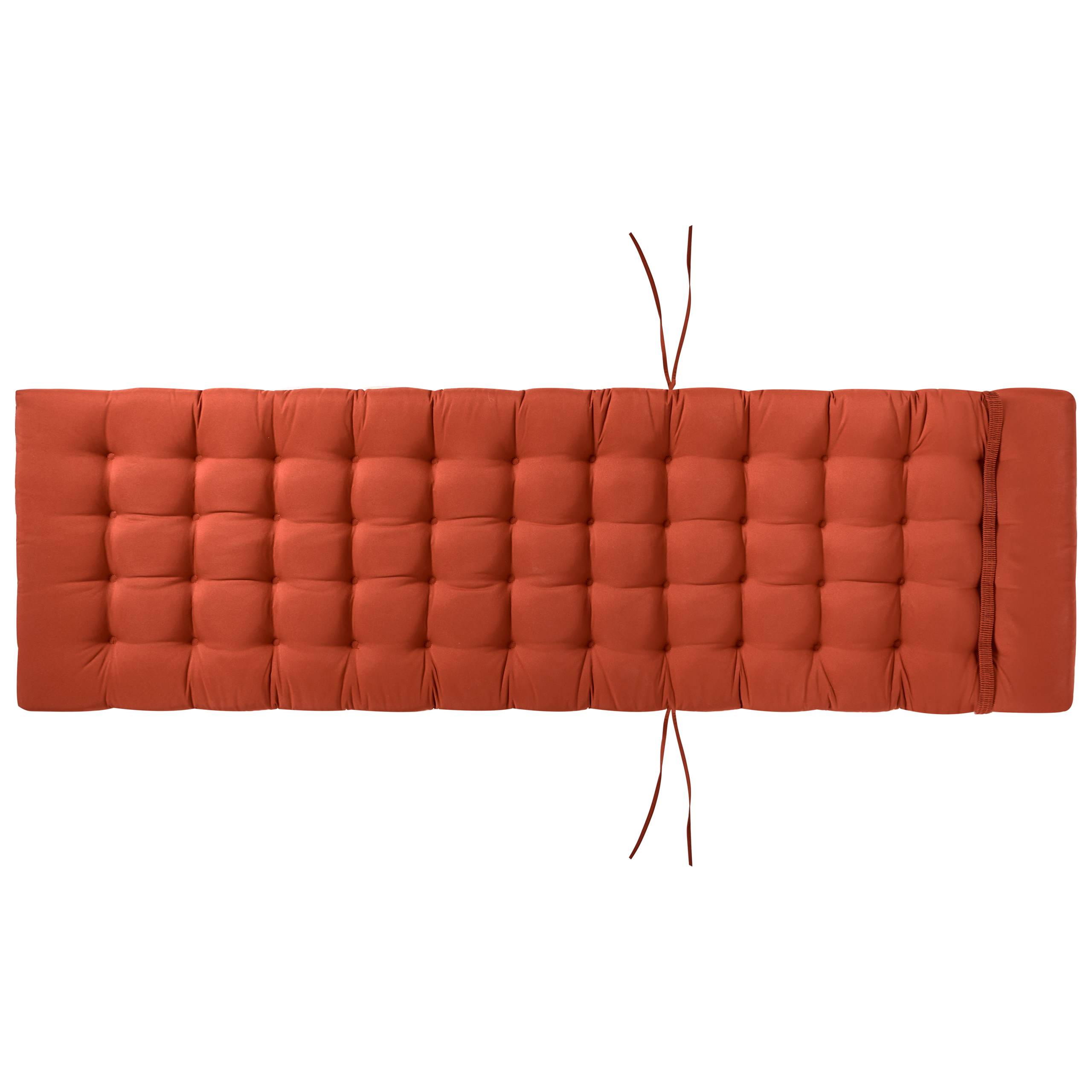 Aurinkotuolin pehmuste CESANA PREMIUM 192 x 56 cm Punainen