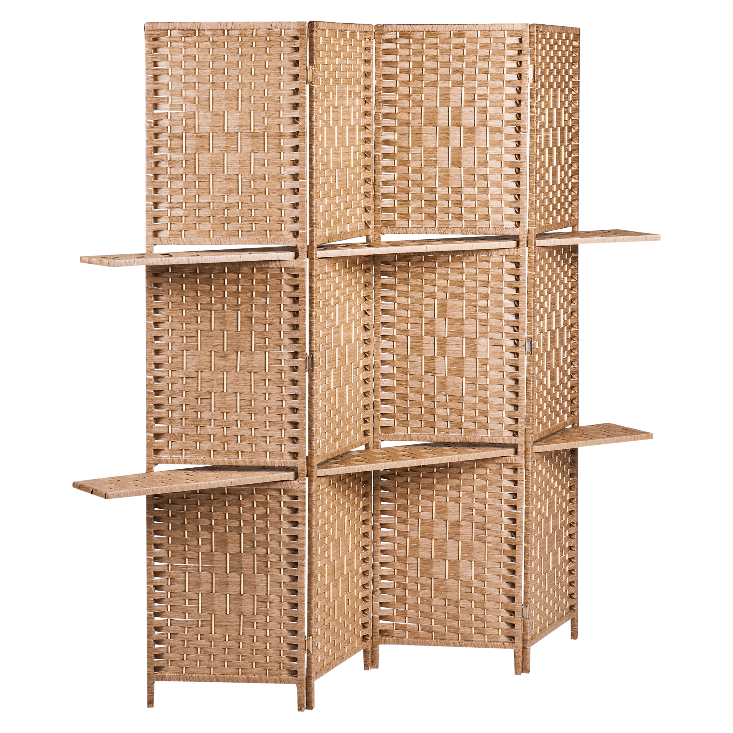 Tilanjakaja 4 paneelia TRAFOI Ruskea 158 cm 170 cm