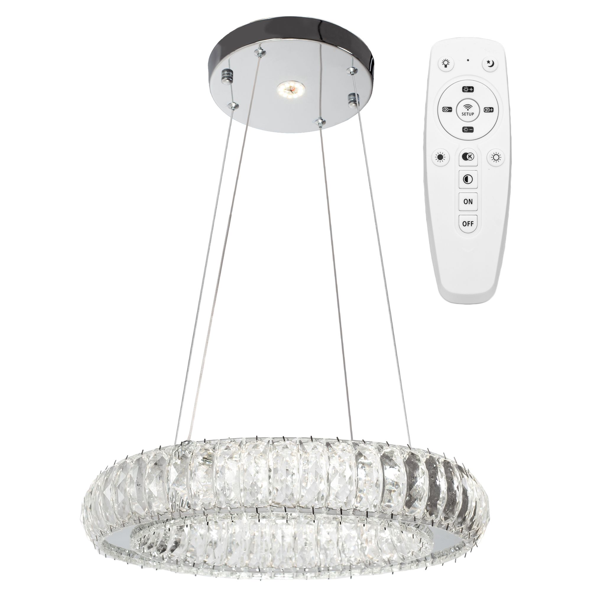 TOOLIGHT riippuva kattovalaisin APP1040-CP harmaa, 39x39x65cm