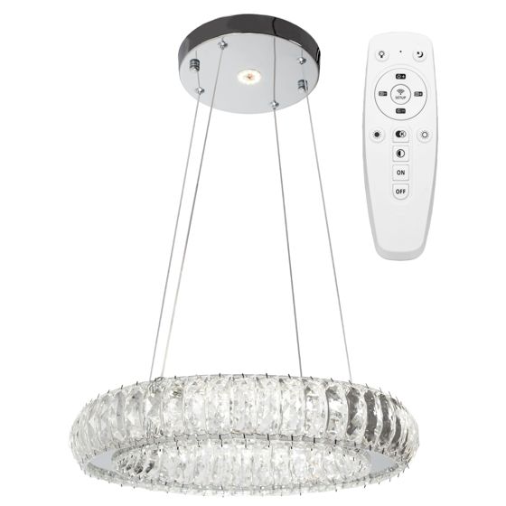 TOOLIGHT riippuva kattovalaisin APP1040-CP harmaa, 39x39x65cm