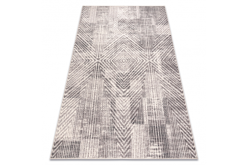 Matto Villa ANGEL 7890 / 52042 Chevron, kalanruoto beige / harmaa 200x300 cm