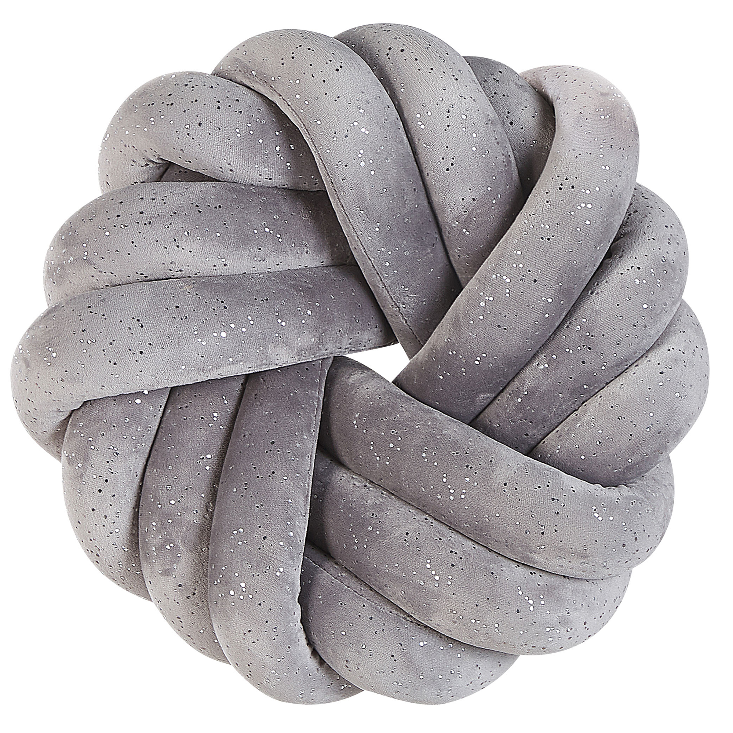 Koristetyyny AKOLA sametti 30 x 30 cm Harmaa Hillitty