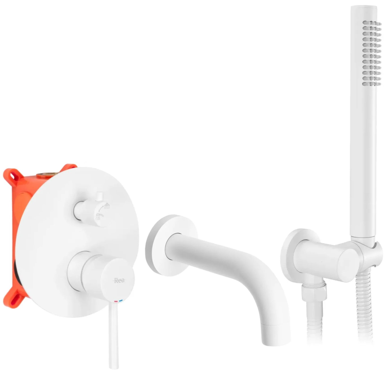 REA Ammehana LUNGO 160 valkoinen, 16X16X16CM