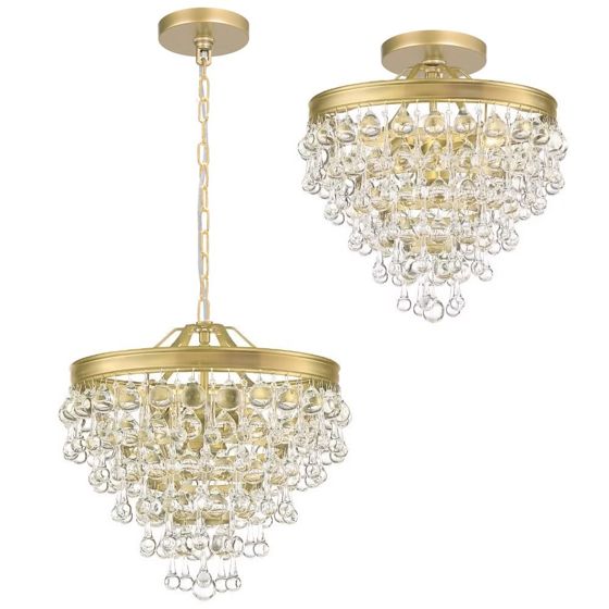 TOOLIGHT riippuvalaisin APP1621-3CP Kulta, 31,5x31,5x33cm