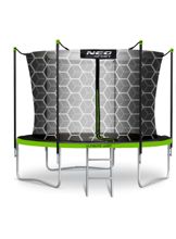 Neo-Sport 183 cm pihatrampoliini sisäverkolla ja tikkailla