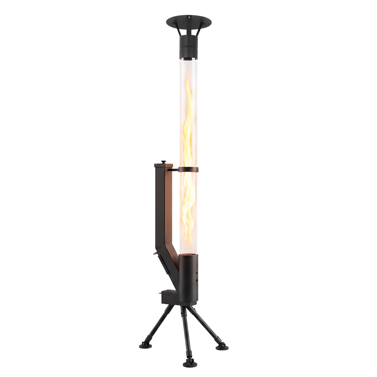 NETTLIFE biomassapelletitakka kolmijalalla 5–6 kW, 6 mm pelletit, 162,8x45,5 cm, vakaa lisälämmönlähde
