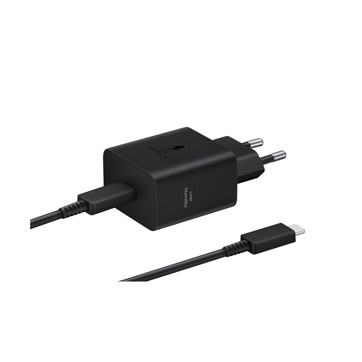 45W GaN USB-C pikalaturi 1,80 metrin kaapelilla