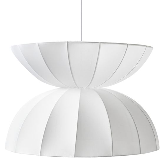 Riippuvalaisin DEBONS keinosilkki Valkoinen