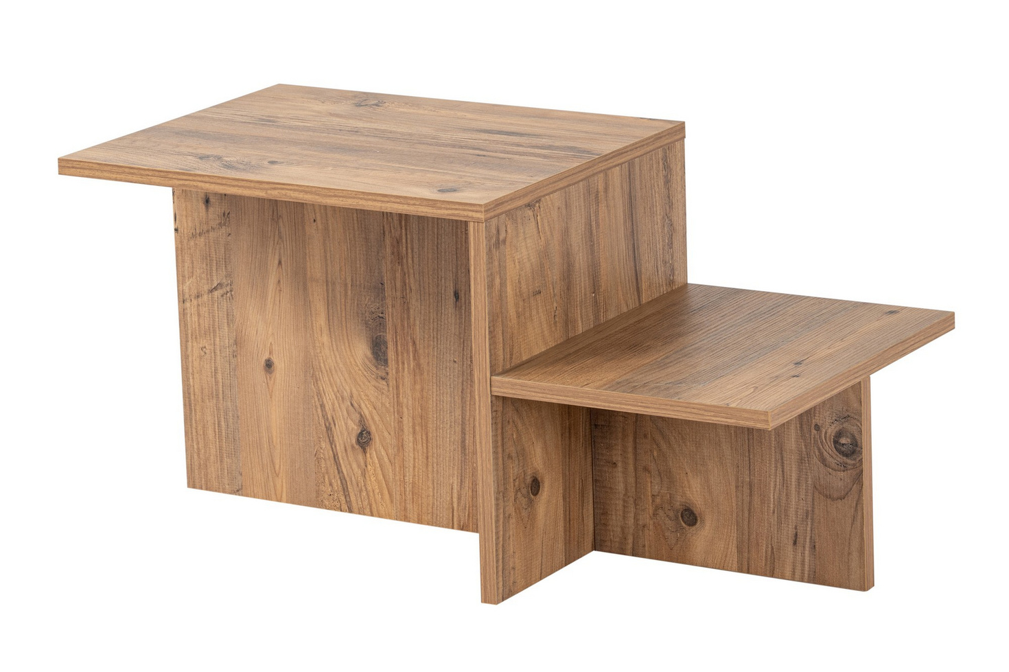 Norda Design Moderni sohvapöytä, 80 x 40 x 40 cm | 100 % melamiinipinnoitettu, 18 mm paksu | Tyylikäs ja käytännöllinen