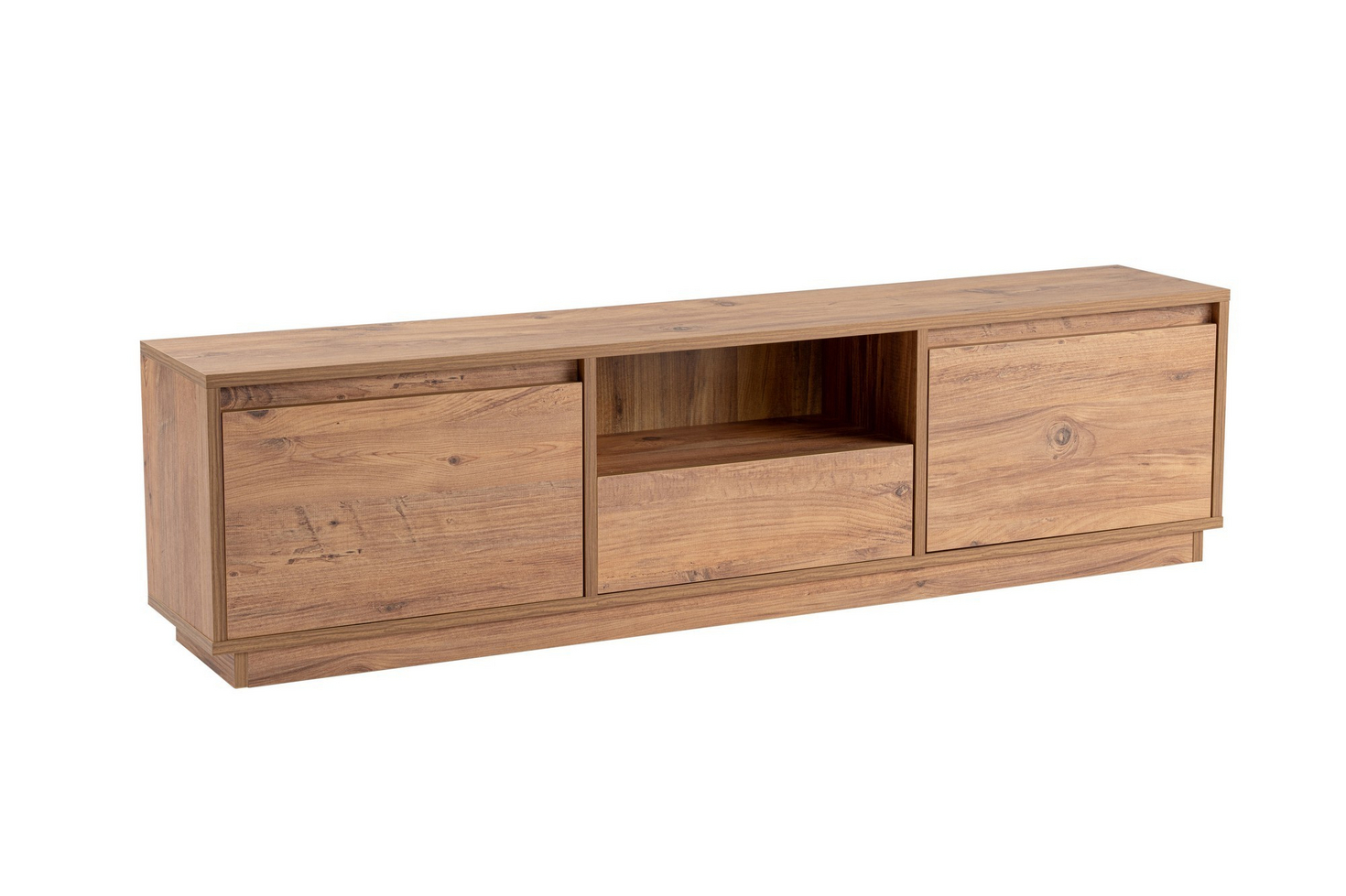 Norda Design Moderni TV-taso, 160 x 42 x 30 cm | 100 % melamiinipinnoitettu, 18 mm paksu | rustiikkinen eleganssi