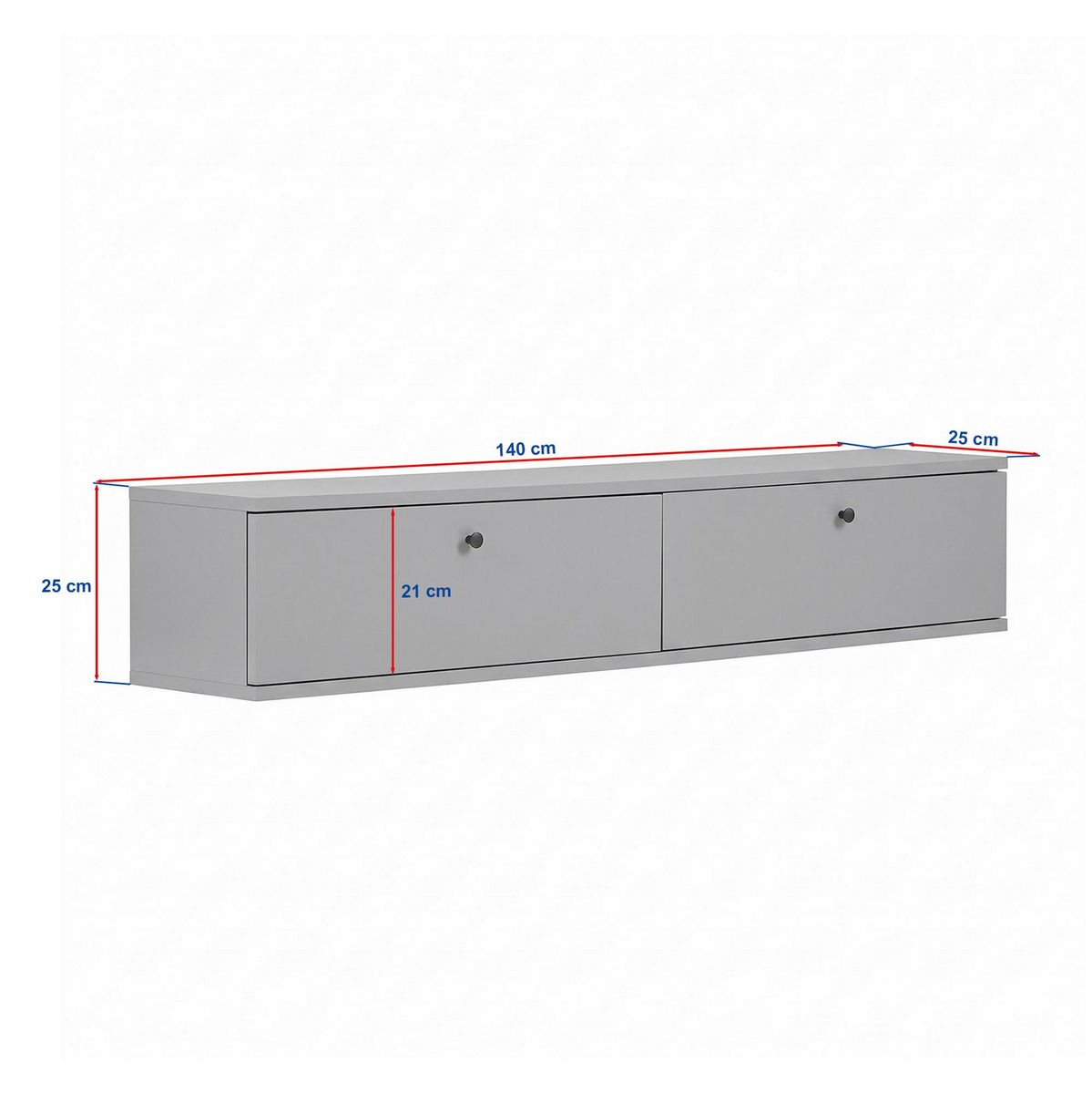 Norda Design TV-taso Ligne 140 25 x 140 x 25 cm