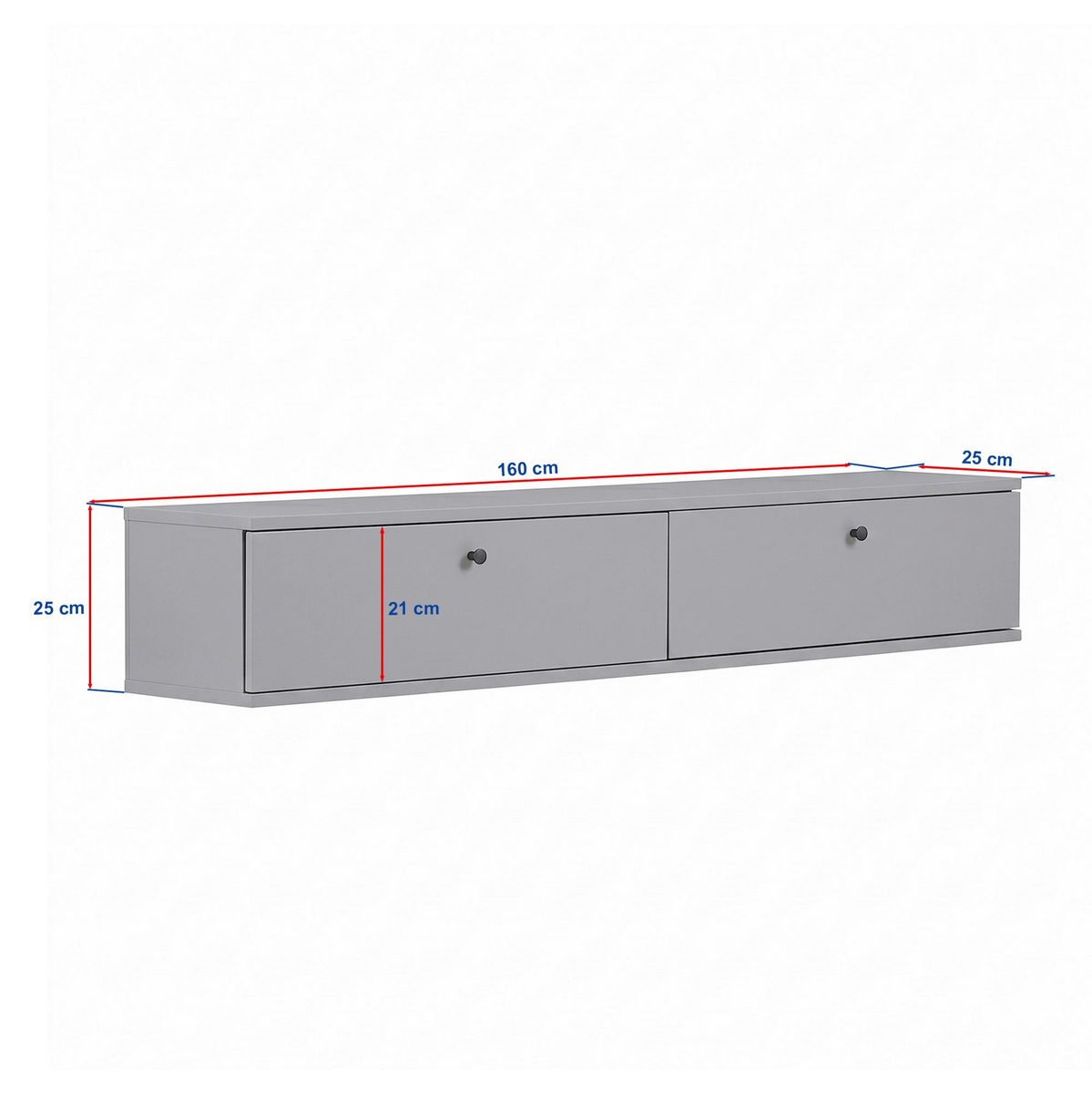 Norda Design TV-taso Ligne 160 25 x 160 x 25 cm