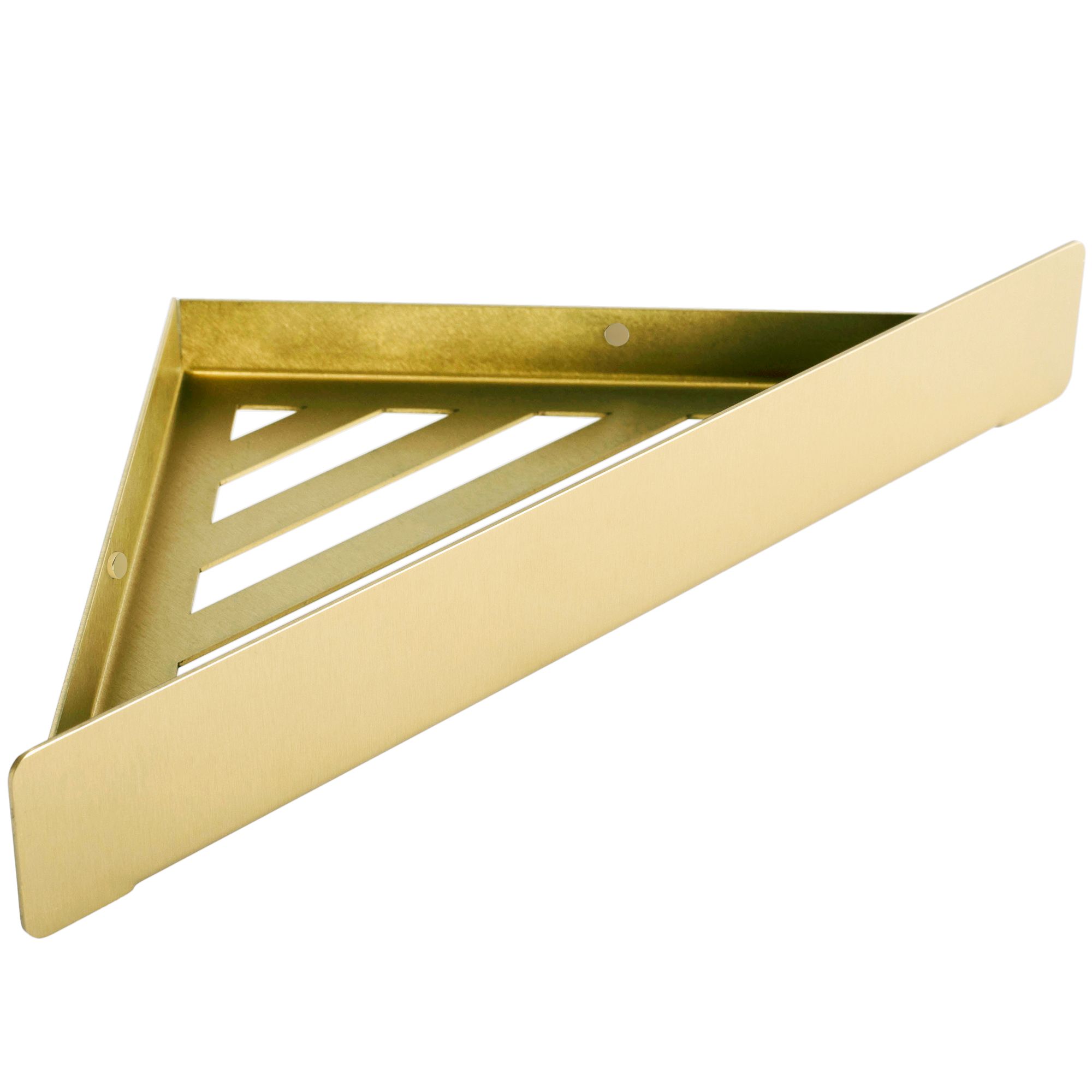 REA kylpyhuonehylly SF07-BG harjattu kulta, 28,5X14,5X4CM