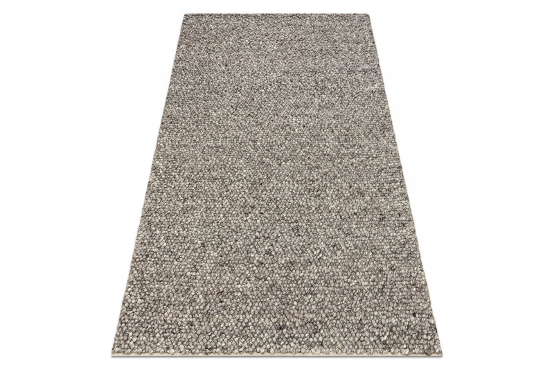 Villamatto TAHAR 99005 antrasiitti - KÄSINKUDOTTU lenkki, Melange