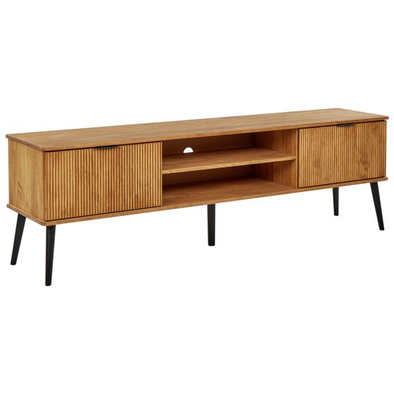 TV-taso TIMMINS mänty Ruskea