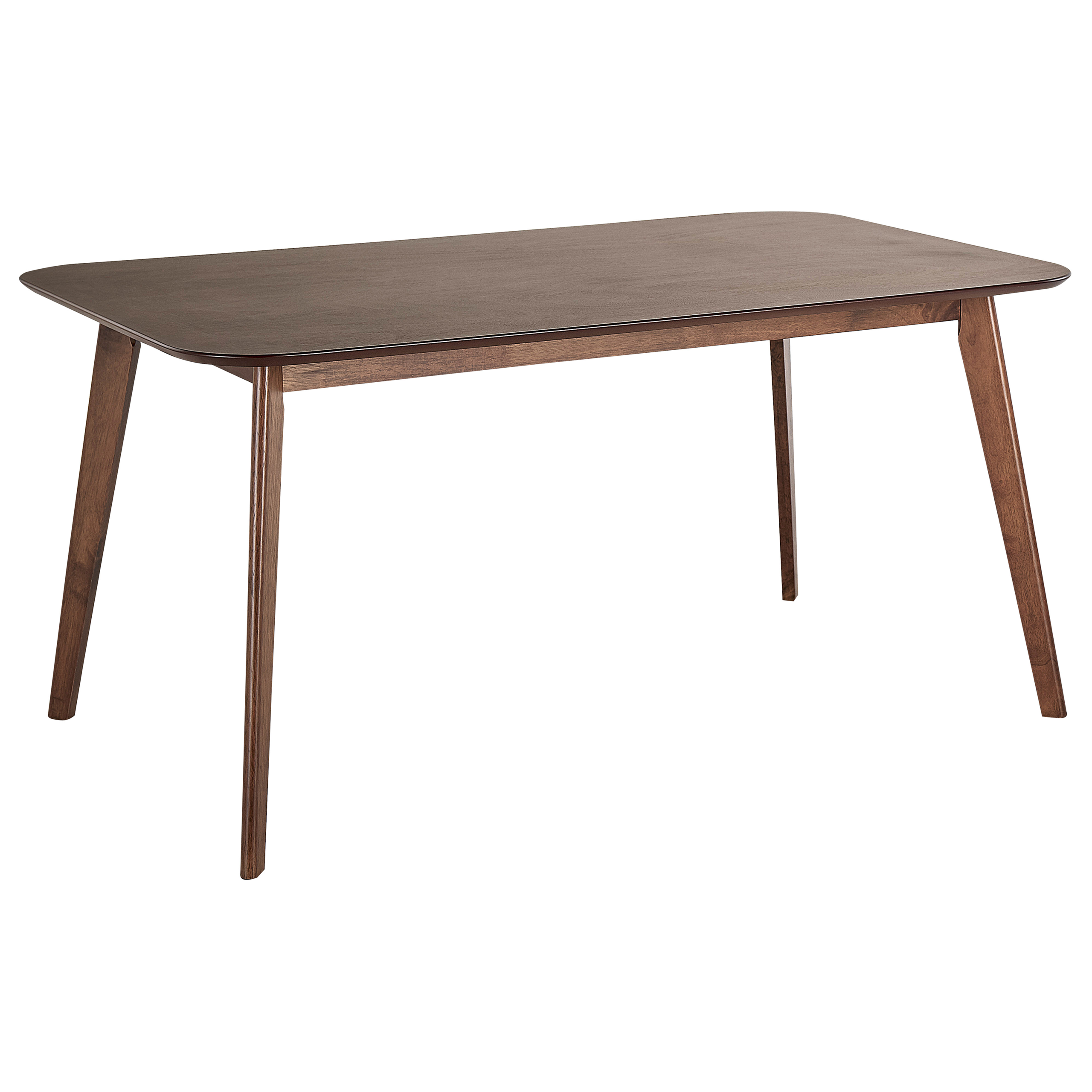 Ruokapöytä EPHRATA Tumma mahonkiviilu 150 cm 90 cm