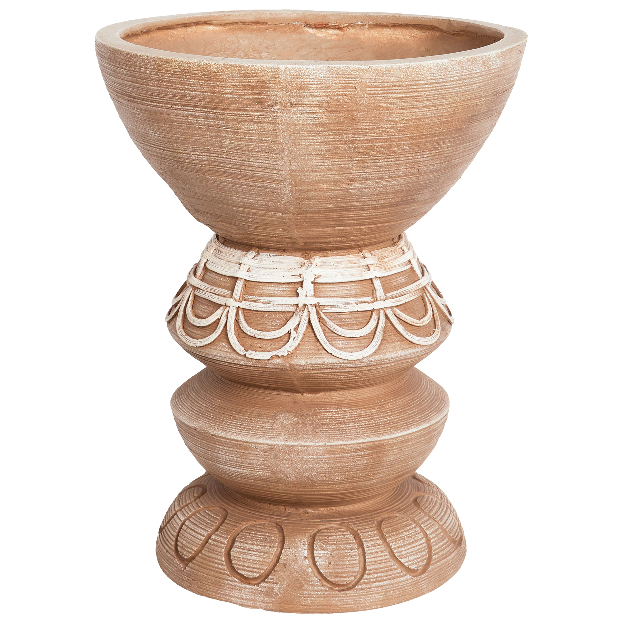 Kukkaruukku DISPORUM 29 cm Vaaleanruskea