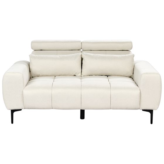 Sohva VEGAMO kangas Vaaleanbeige 2-istuttava