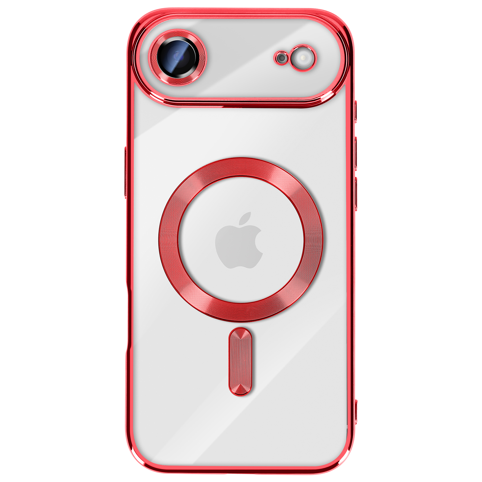 MagSafe-yhteensopiva kuori iPhone Air:lle kromireunuksella