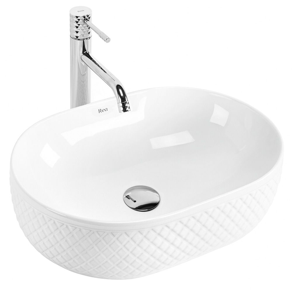 REA Malja-allas OKTAWIA valkoinen, 49X35,5X15CM