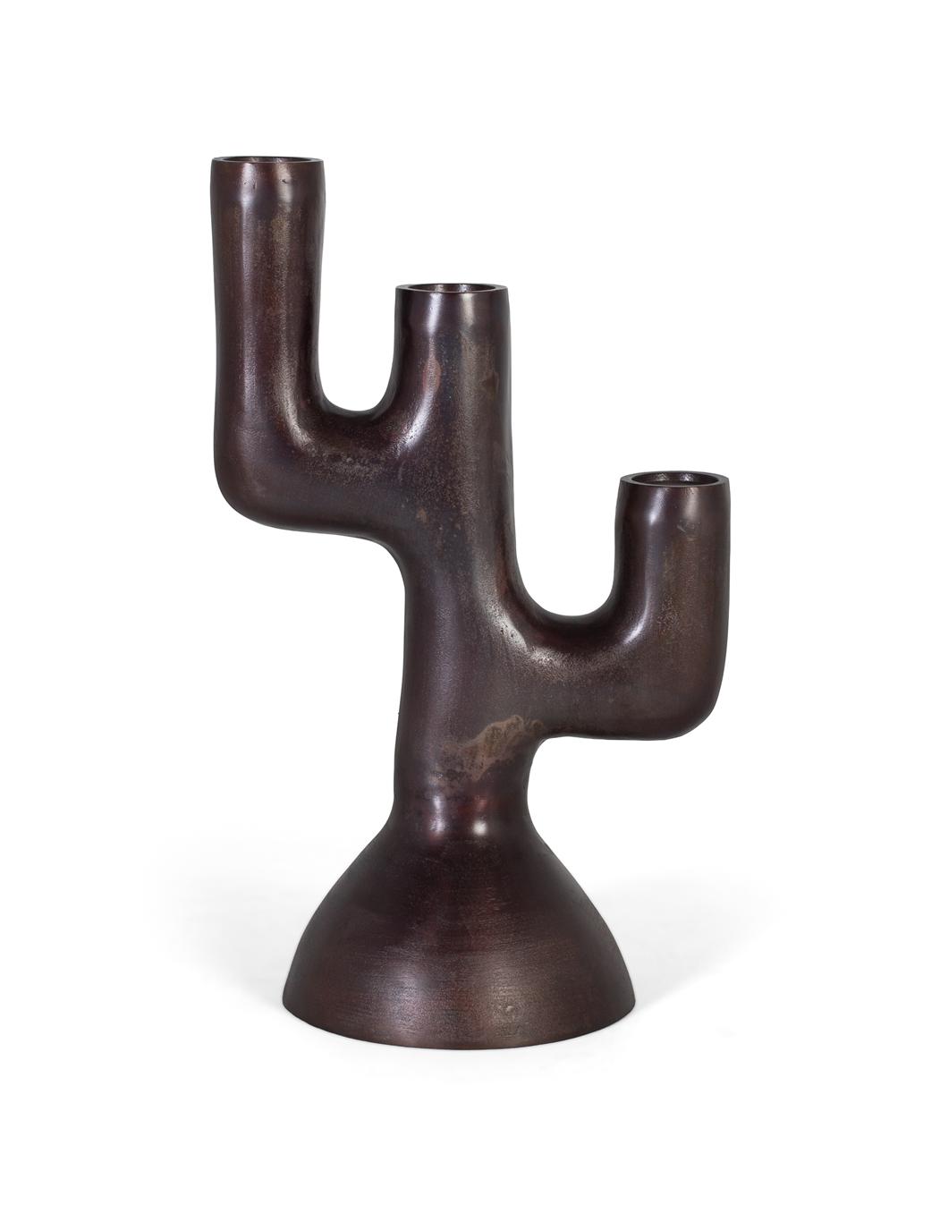 Koristeellinen alumiinihahmo pronssiviimeistelyllä