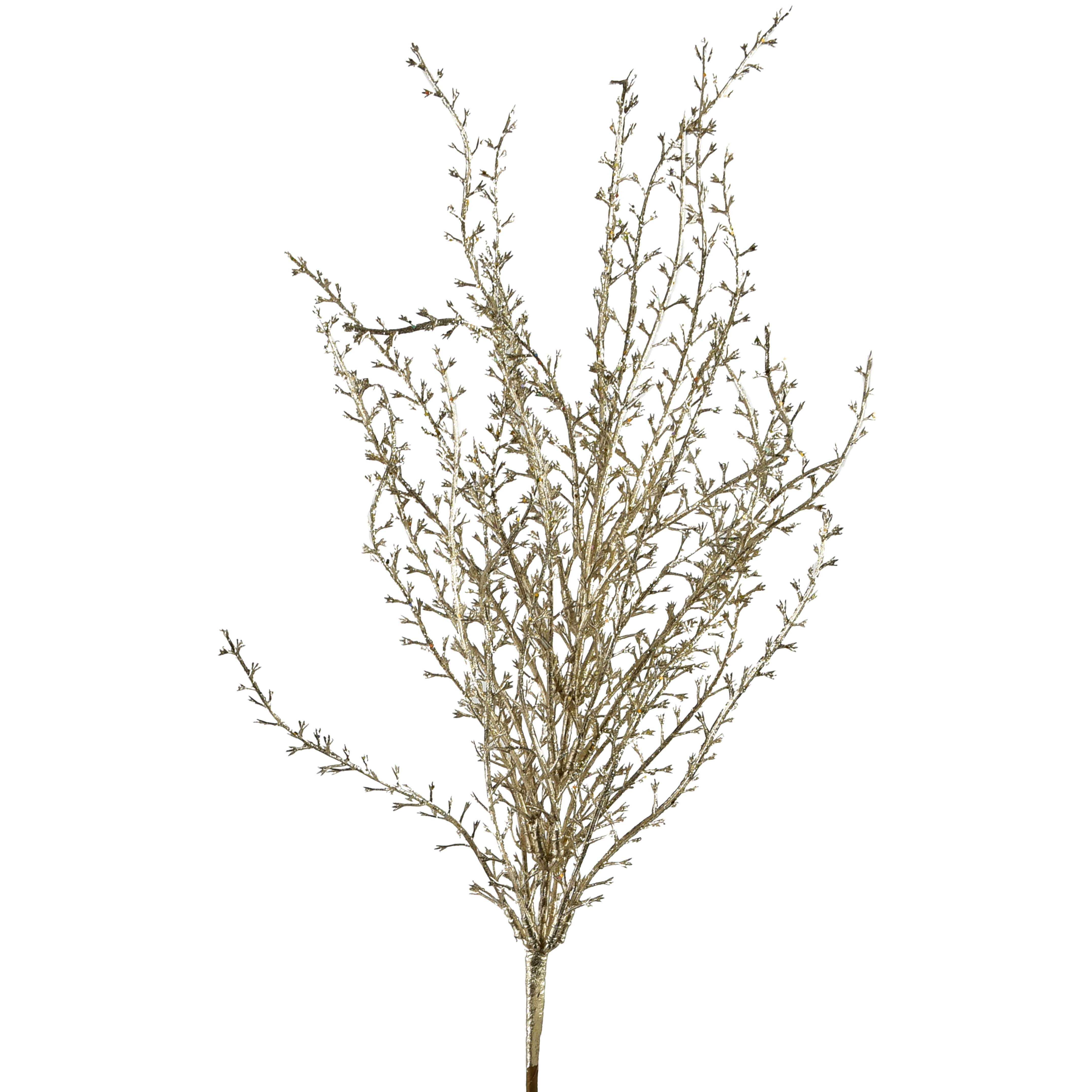 Koristeoksa tekokukka MONDEX Viridis 80cm samppanja 1kpl