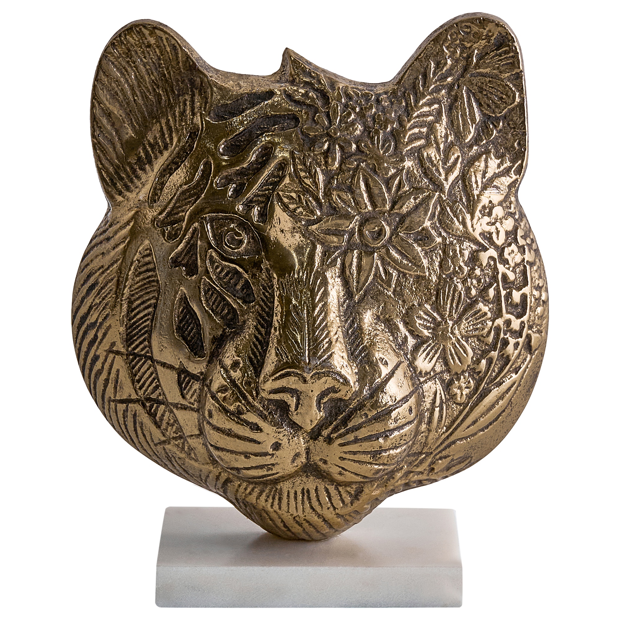 Koriste Tiikeri BROVA metalli Kulta