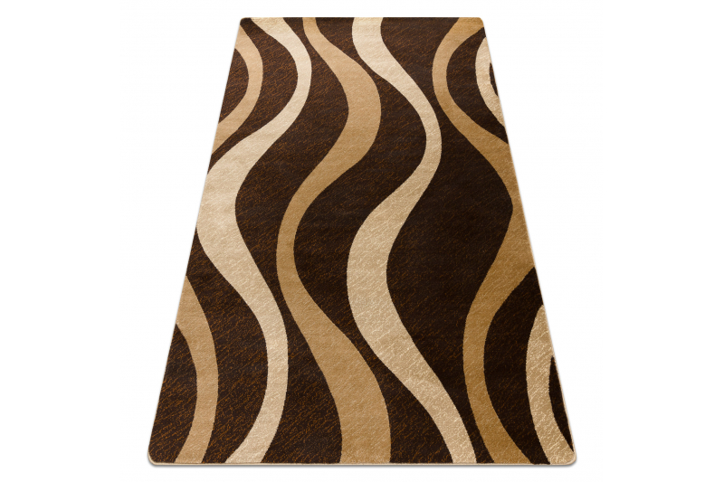 Royal Matto G3565 Aallot - ruskea / beige 250x350 cm